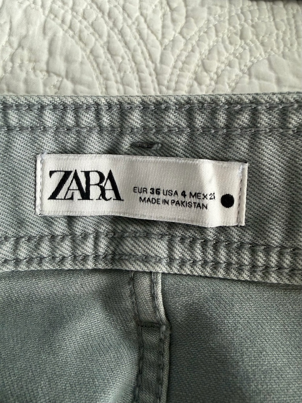 Zara Marine Wide Leg Pants - Picture 6 of 7